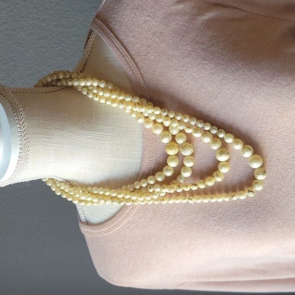 Vintage Multi-strand Beaded Necklace 20" - Picture 5 of 5